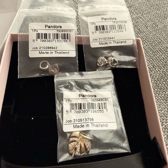 Pandora Silver bracelet with charms - Picture 6 of 12